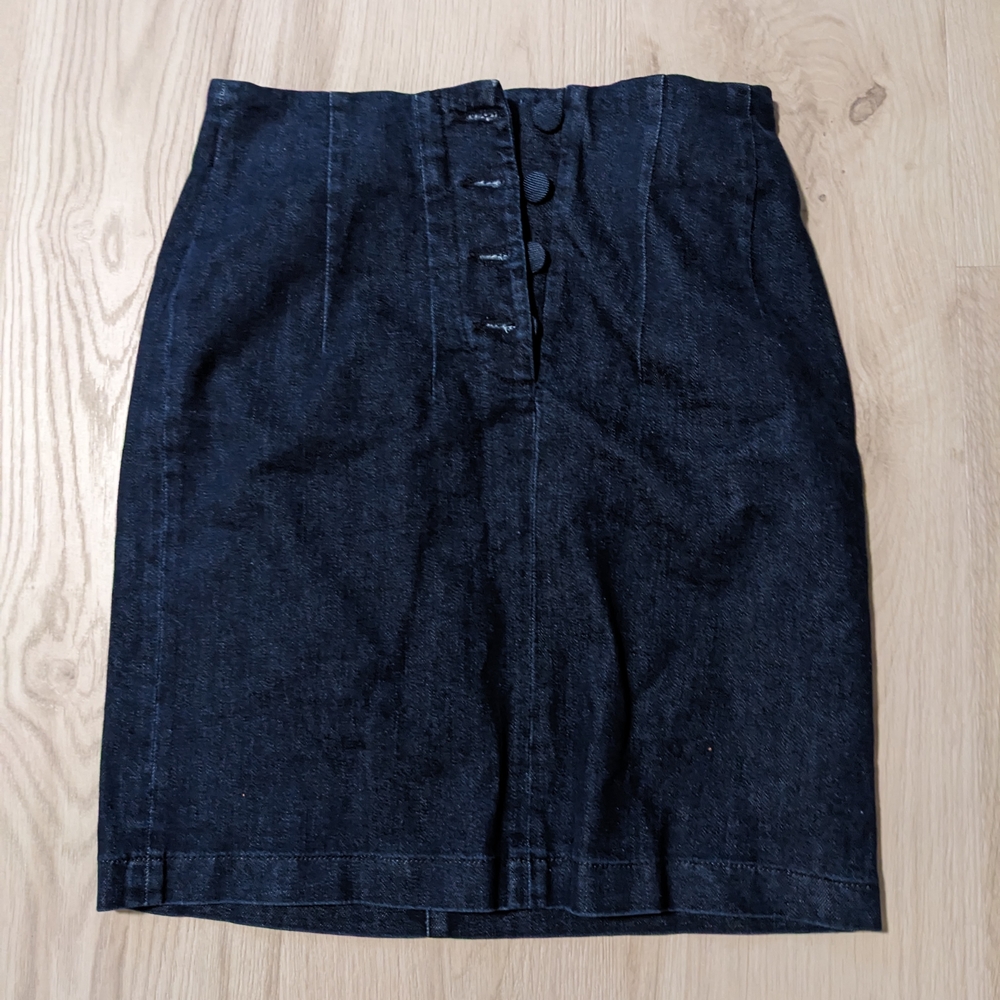 NAF NAF Blue Knee-Length Pencil Skirt for Work